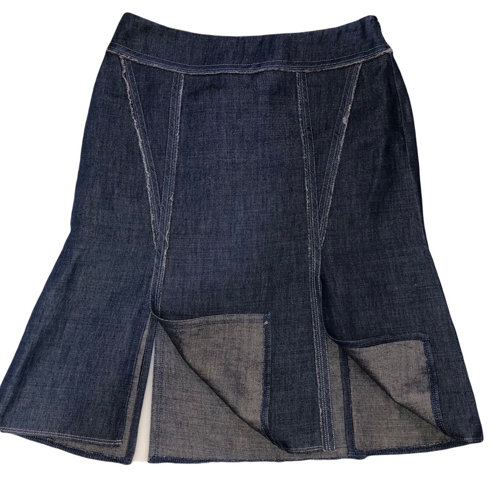 Lida Baday A-Line Jean Skirt Size 6